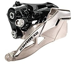 Sram MTB Umwerfer 2 X 10 X 0 High Clamp, Silber, one Size