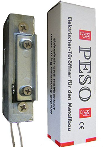 Elektrischer Türöffner PESO 300 oAW Wassergeschützt mit Entriegelungshebel