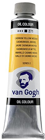 Van Gogh peinture à l'huile, tube 40ml, Jaune cadmium moyen 271