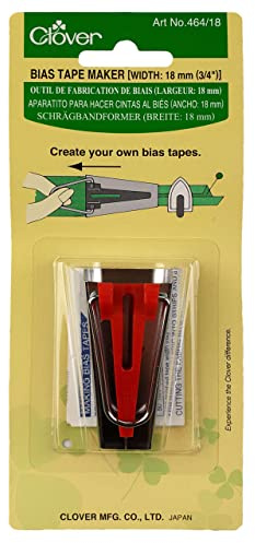 clover 464/18 3/4 or 18mm wide Bias Tape Maker