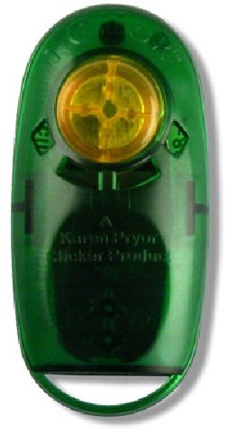Jewel i-Click Karen Pryor Clicker Product Klicker Training (transluzent grün)