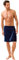 Morgenstern Saunakilt Herren Kilt 52 cm kurz, dunkel blau, 53 x 146 cm