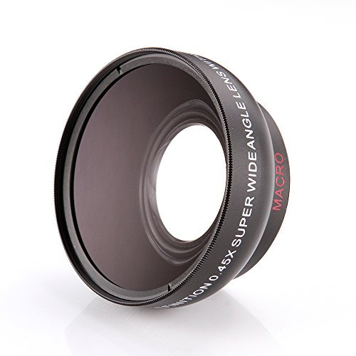FOTGA 46mm 0.45x Wide Angle & Macro Conversion Lens 0.45x 46