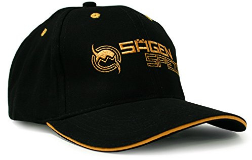 Sägenspezi Cap Kappe schwarz mit verstellbarem Metallverschluss