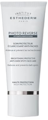 Institut Esthederm Photo Reverse Brightening Sun Cream for Face, SPF 50+ High Protection Sunscreen 50ml