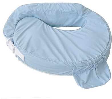 0004 - My Brest Friend & Baby wild - amerikanisches Stillkissen, original, abwaschbar Farbe: blau