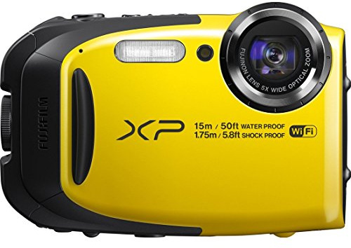 Fujifilm FinePix XP80 Waterproof Digital Camera with 2.7-Inch LCD (Yellow)