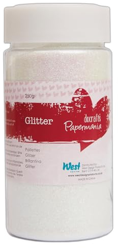 Papermania PMA 401919 Glitter Pot, Iridescent, 250g