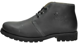 Panama Jack Bota Panama, Botas de piel con forro de piel, Hombre, Negro (Black), 46
