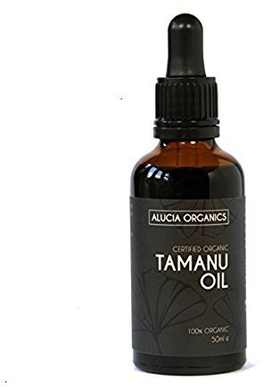 Huile de tamanu (Tamanu Oil) certifiée bio de Alucia Organics 50ml - pur, naturel, pressé à froid, végétalien, sans cruauté envers les animaux, pour la peau, le visage, le corps, le massage