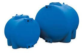 Kepago Serbatoio in Polietilene Orizzontale 3000 litri Blu