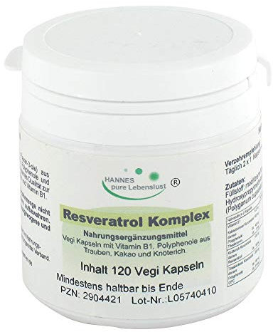 RESVERATROL Komplex Vegi Kapseln 120 St