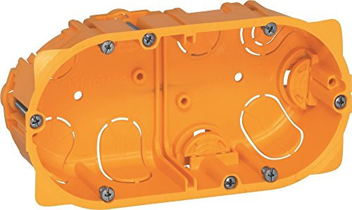 Boîte multiposte Batibox 2 postes ou 4 à 5 modules - profondeur 40mm