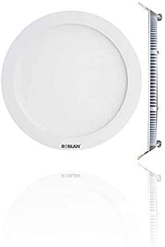 Roblan LEDPANEL18C Panel Empotrable, 18 watts, Blanco