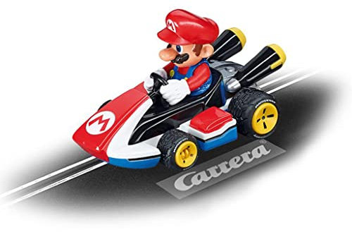 Carrera - 20064033 GO!!! Mario Kart - Mario I Rennbahnen und lizensierte Slotcars | bis zu 2 Spieler | Für Jungs und Mädchen ab 6 Jahren & Erwachsene