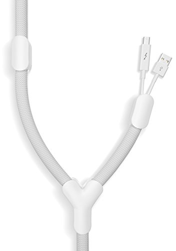 Bluelounge Soba-System - Raggruppa Cavi, Colore Bianco