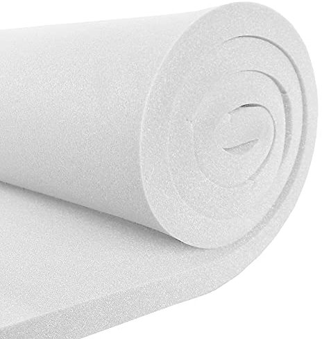 MSS e.K. Schaumstoffplatte Polster Auflage Topper - 200 x 60 x 8 cm - RG27/45