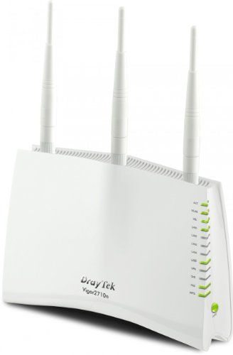 Draytek Vigor 2710N - Router inalámbrico ADSL (802.11b/g/n, 4 Puertos, USB), Blanco