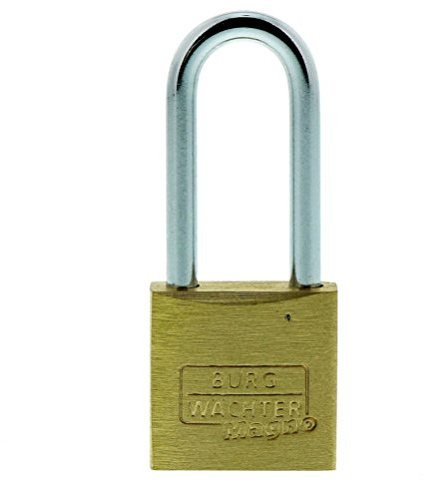 Burg-Wächter Vorhängeschloss-Set, 2er-Set, DUO 400 20 26 SB, Inkl. 2 Schlüssel, Bügelstärke: 3,5 mm