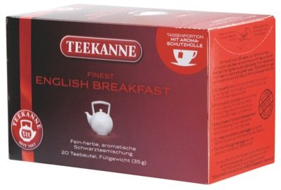 Teekanne Premium English Breakfast, 20 Aufgussbeutel, 1er Pack