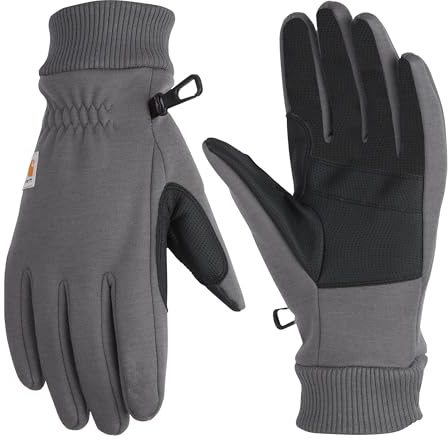 Carhartt Men's C-Touch Cold Weather Gloves, Gray, Medium