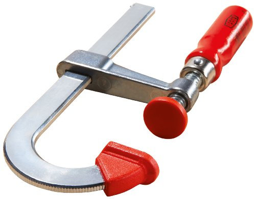 BESSEY Leicht‑Schraubzwinge in U‑Form LMU10/5, Spannweite 100 mm Ausladung 50 mm, Gewicht 0,23 Kg