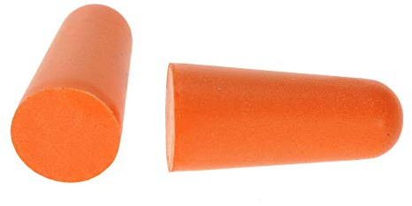 Portwest EP02ORR Ohrenstöpsel aus Polyurethan-Schaumstoff, Einheitsgröße, Farbe: Orange, 200 Paar