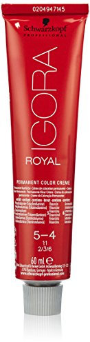 Schwarzkopf IGORA Royal Premium-Haarfarbe 5-4 hellbraun beige, 1er Pack (1 x 60 g)