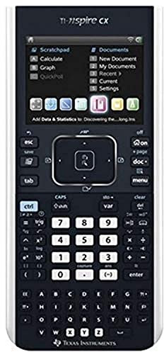 Texas Instruments Nspire CX Grafikrechner für Mathematik und Wissenschaft