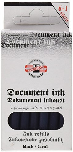 KOH-I-NOOR Tintenpatrone für Füllhalter - Schwarz