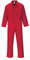 Portwest Mono Liverpool Con Cremallera, Tamaño: XXL, Color: Rojo, C813RERXXL