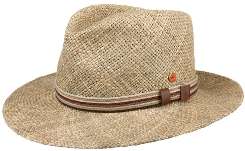 Mayser Calas Straw Hat Traveller Cloth Band Handmade Made in EU Unisex Spring Summer
