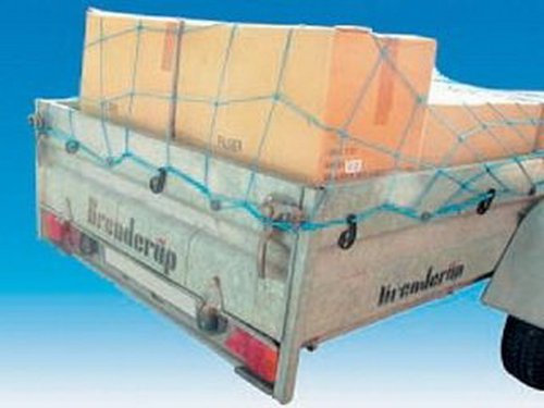 Filmer 38011 Filet pour remorque 120 x 80 cm, élastique jusqu'à 180 x 130 cm