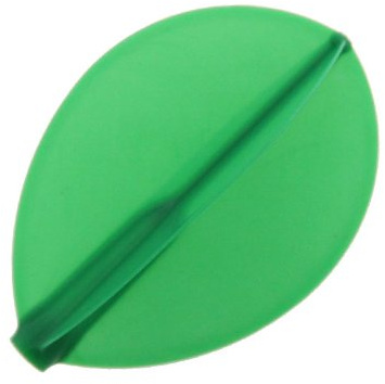 Cosmo Darts Fit Flight (Air) 3 Pack Pear Dart Flight (Green)