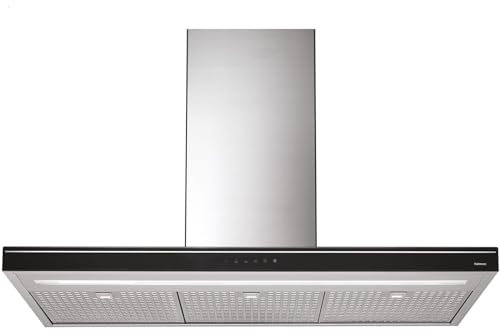 Falmec Luce Dunstabzugshaube, 800 m³/h, Insel, Schwarz, 800 m³/h, 52 dB, 60 dB, 67 dB, 63 cm, 63 cm