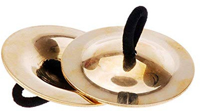 Andoer Danse du ventre d'or Doigt Cymbals Instrument de Musique