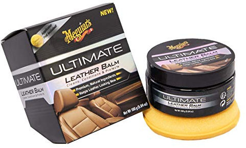 Meguiar's G18905EU Ultimate Leather Balm 160g Leather Cleaner Leather Conditioner Leather Protectant