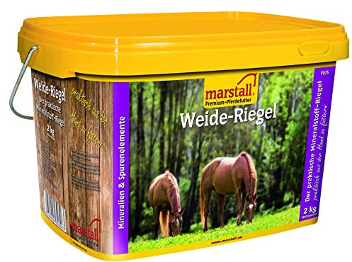 marstall Premium-Pferdefutter Weide-Riegel -saisonal, 1er Pack (1 x 2 kilograms)