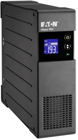 Eaton USV Ellipse PRO 650 IEC - Line Interactive USV - ELP650IEC - 650VA - (4 IEC Ausgänge) - Spannungsregelung (AVR) - USV mit Display und USB-Schnittstelle (inkl. USB-Kabel)
