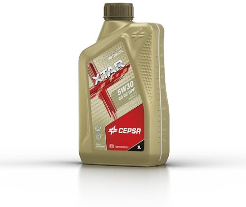 Cepsa XTAR 5W30 C3 D2 DPF (1L) Lubricante sintético para vehículos Gasolina y diésel