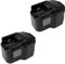 2x Hochleistungs Ni-MH Akku, 12V / 2500mAh ersetzt Atlas Copco AEG Milwaukee 4932367904 4932373522 4932376508 49-24-0150 PBS3000 für BF12 System PBS3000 B12 BX12 BXS12 BXL12 P12P P12T S12P SB2E12 SB2E12T