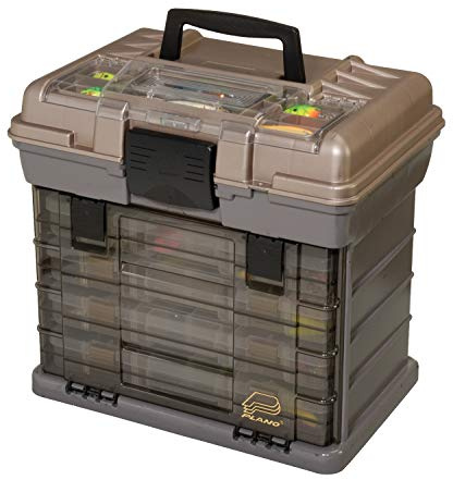 PLANO Guide Series StowAway Rack System, Organizador aparejos pesca, piezas pequeñas, bandejas extraíbles, pesca, abalorios, material escolar o oficina o material para manualidades