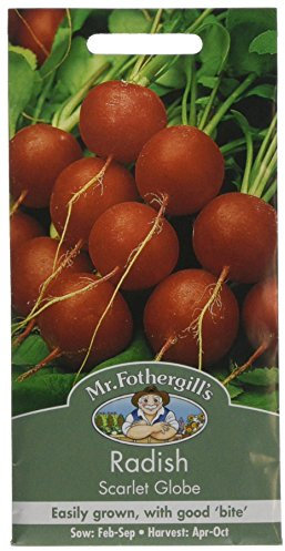 Mr Fothergill's 12894 Radish Scarlet Globe Seeds, Brown
