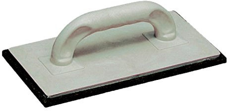 Kronenhansa 441224 Reibebrett aus Zellgummi, 12 x 24 x 1 cm, Weiß/Rot