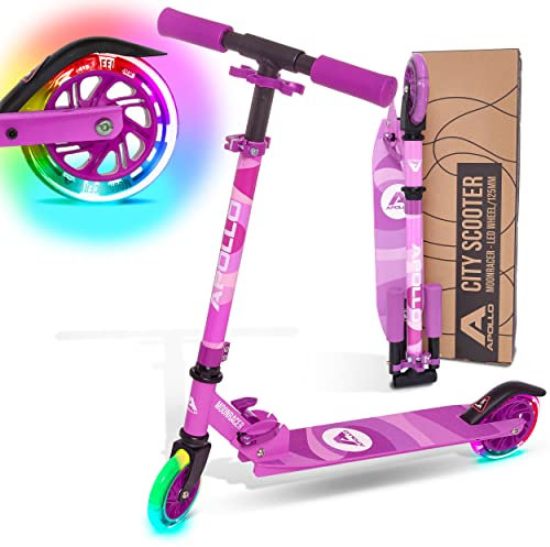 Apollo 125mm Scooter Moonracer - Purple