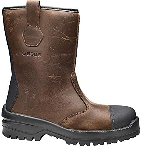 BASE Protection Elk S3 HRO Ci HI SRC Zapato de Seguridad, Talla: 47, Color: Marrón/Negro, B0745BRK47