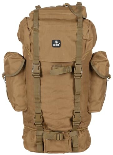 MFH ejército alemán Mochila 65L Coyote