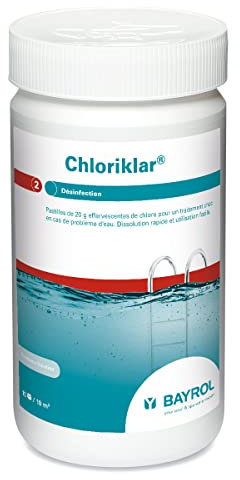 Traitement chlore choc CHLORIKLAR Bayrol boite 1kg Bayrol 2231112