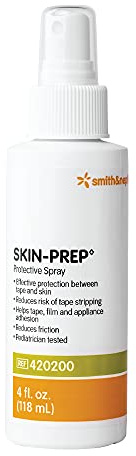 Smith & Nephew SW420200 Skin-PREP Spray, Protective Dressing Spray, Skin Barrier Film, Contains Alcohol, 4 Ounces