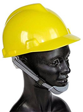 LOGICA CASCHETTO PONTEGGIATORE GIALLO 350GR BORDATURA TESSILE SOTTOGOLA MENTO ELMETTO PROTEZIONE URTI PERFORAZIONE ANTINFORTUNISTICA DPI OPERAIO MAGAZZINO OFFICINA EDILIZIA INDUSTRIA CANTIERE COSTRUZIONI